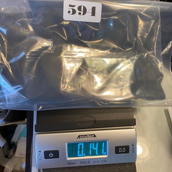 Chicos Travelers Slinky Top Sage Green LS Crew Open Arms Metal Details Size XL - Picture 11 of 12